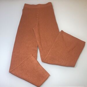 Lulus Knit Sweater Elastic Waist Pants